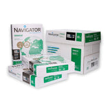Caixa de Resma Papel A4 Navigator | Ideal para impressão e fotocópia | Dupla face papel multiuso | Caixa com 5 unidades - 80g