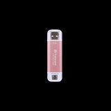 SSD PORTÁTIL HD EXTERNO 2.5' 1TB TRANSCEND ESD310P ROSA USB-C/A Marca: TRANSCEND