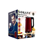 Chaleira de viagem Sokany 2.5Es 1500W Vermelho