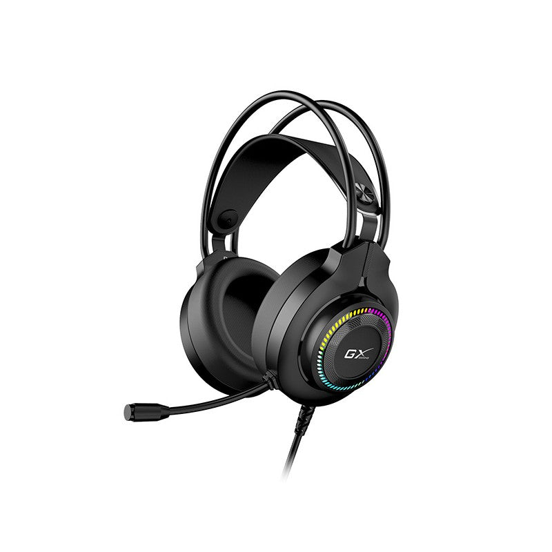 HS GENIUS HS-GX580U USB RGB LED C/MIC PRETO