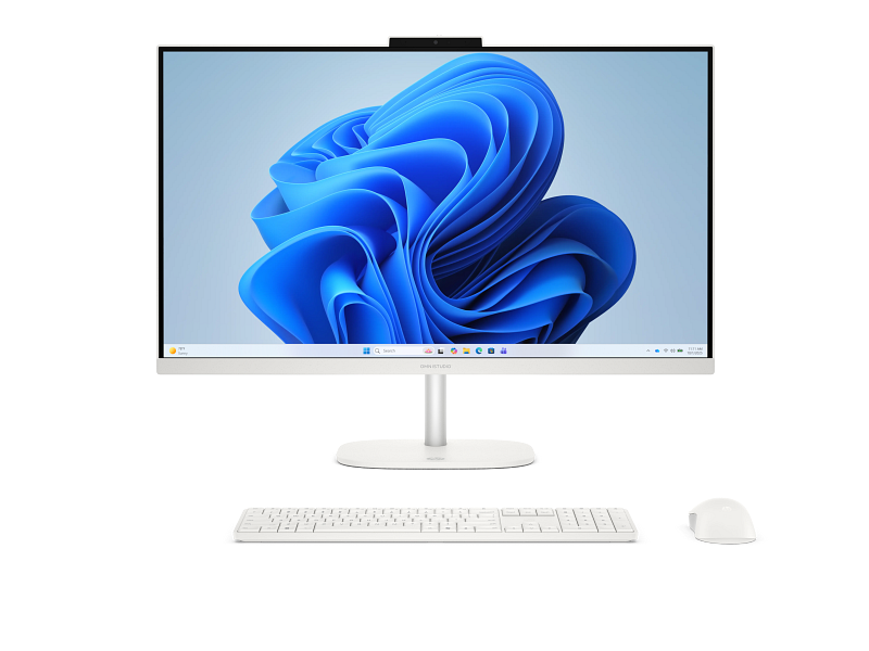 PC AIO HP 27" OMNI I5-210H 16GB 512 SSD FHD W11H BRANCO