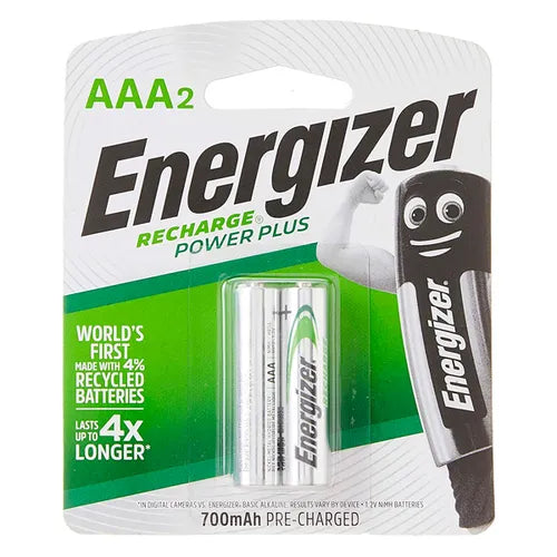 ENERGIZER RECAR. AAA BL 2UN NH12RP2(289)
