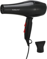 Secador de cabelo elétrico com fio Sokany sk-2200 Potência 2200 watts preto