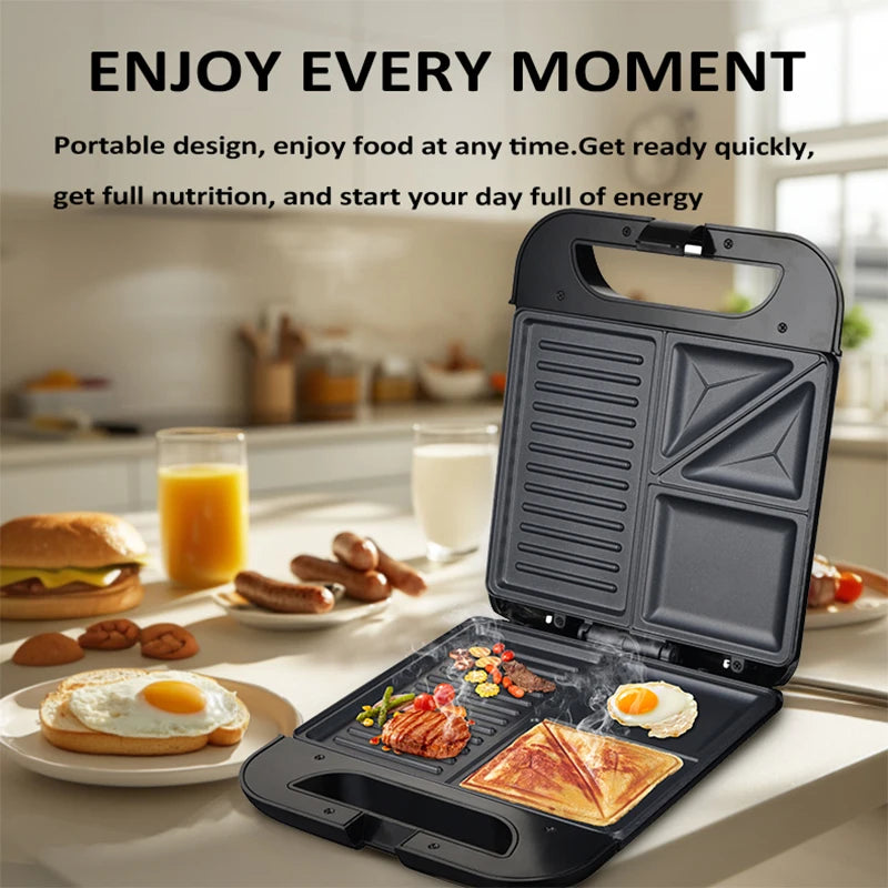 Sokany SK-08127 — Sanduicheira 4 Fatiados 1400 W