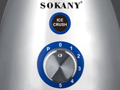 Liquidificador multiuso SOKANY SK-03031 800W com 5 velocidades <000000> Copo de vidro de 1,5L