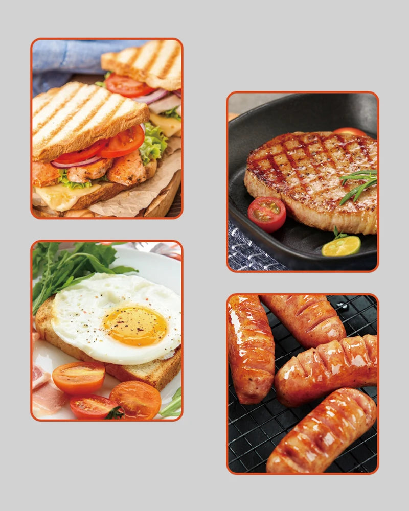 Sokany SK-08127 — Sanduicheira 4 Fatiados 1400 W