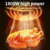 Fritadeira de ar SOKANY SK-10007 com temperatura ajustável e proteção contra superaquecimento