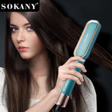Alisador de cabelo SOKANY SK-1008 Aquecimento variável de 5 temperaturas, aquecimento de 2 minutos, seguro contra superaquecimento