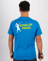 Camiseta AzulKing Of Padel FRWD para homens Tamanho XL