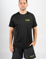 Camiseta preta King Of Padel FRWD para homens Tamanho L