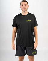 Camiseta preta King Of Padel FRWD para homens Tamanho L