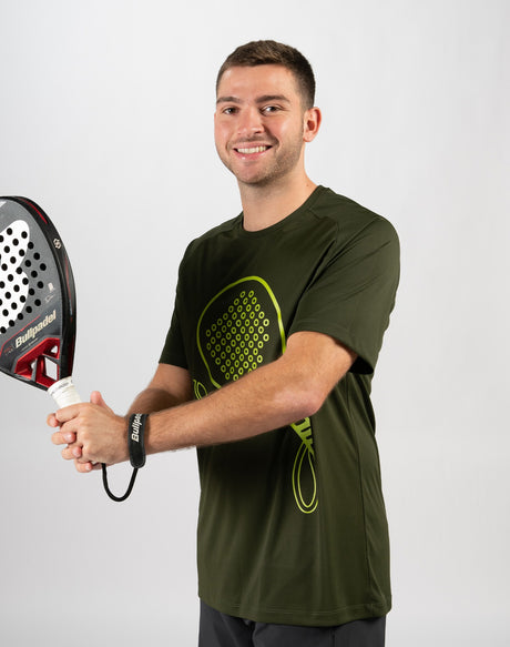 Vamos Quebrar a Camiseta verde ForWord para Homens Tamanho L