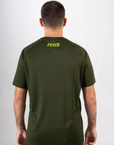 Vamos Quebrar a Camiseta verde ForWord para Homens Tamanho XL