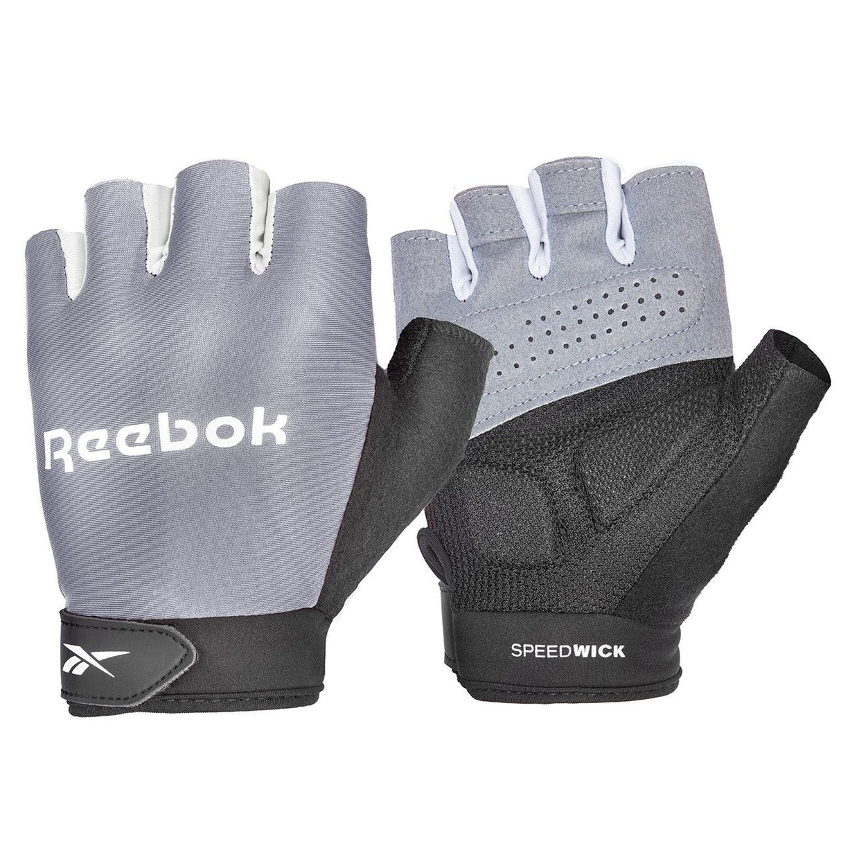 LUVAS DE FITNESS REEBOK - CINZA - S