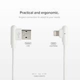 Cabo Lightning com conectores de 90° TECABLE90LIGK