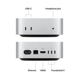 MAC MINI M4 10CPU/10GPU/16GB/256GB SSD