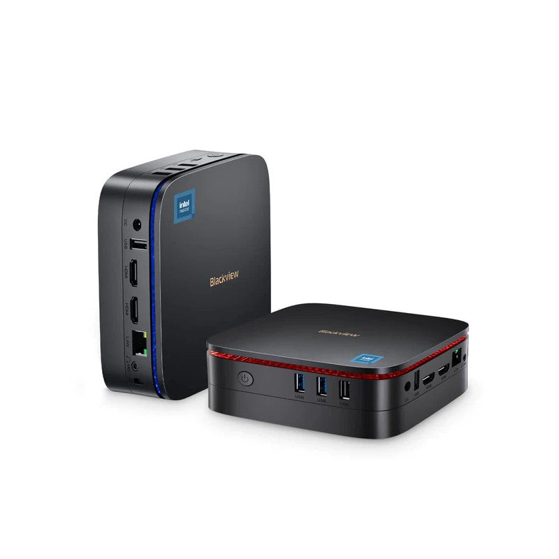 MINI PC BLACKVIEW MP60 N5095 W11 PRO 16GB+512 GB M.2 SSD WI-FI PRETO