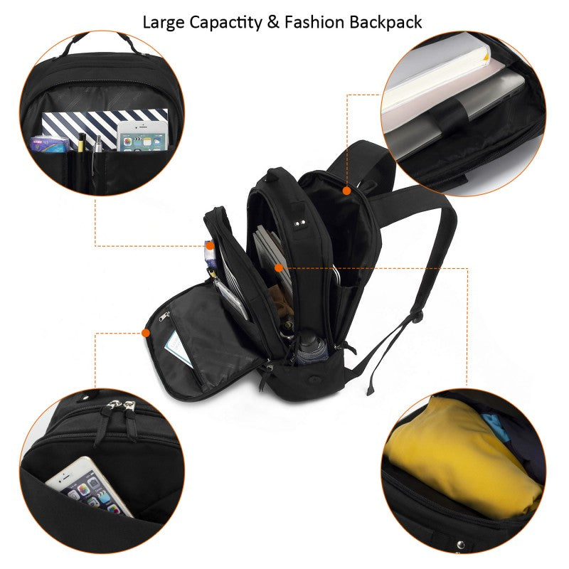 MOCHILA KINGSLONG 17.3' KLB1131180BK BLACK
