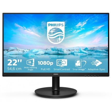MONITOR 22" PHILIPS FULL HD 16:9 4MS 75HZ VGA/HDMI