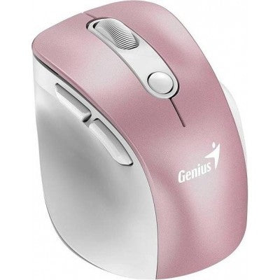 MOUSE GENIUS BT 5.0 SILENT ERGO 2.4GHZ 2400DPI ROSA