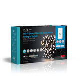 Luzes Decorativas Nedis WI-FI Quente/Frio 100 Leds 10m