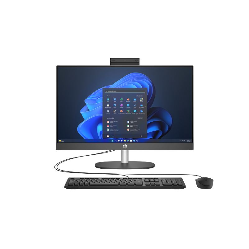 PC AIO HP 23.8" CR U5-125U ARC GRAPHICS 8GB 512GB SSD FHD FREEDOS BRANCO