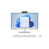 PC HP AIO 23.8' FHD U5-125U 8G 512GB SSD W11H BRANCO