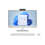 PC HP AIO 23.8' FHD U7-155U 8G 512GB SSD W11H BRANCO