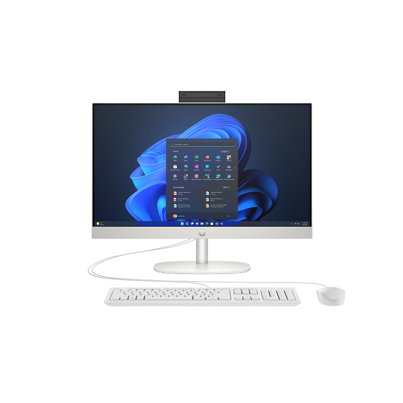 PC AIO HP 23.8" PROONE 240 U5-125U ARC GRAPHICS 8GB 512GB SSD FHD W11P PRATA