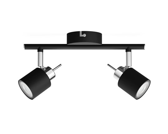 CANDEIRO PHILIPS MERANTI PRETO 2XGU10 LED 35W