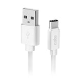 Cabo de dados e carregamento USB-C série Polo - branco