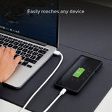 Cabo de dados e carregamento USB-C série Polo - branco