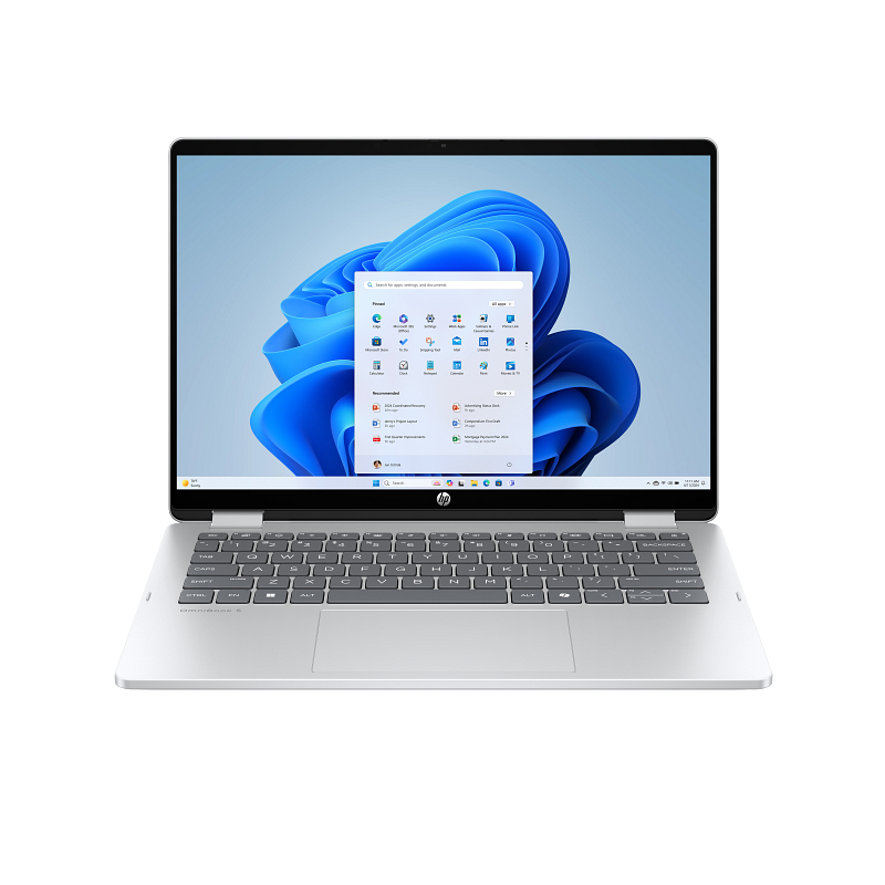 PORTÁTIL HP 14" OMNIBOOK I5-120U INTEL GRAPHICS 16GB 512GB SSD WUXGA W11H TOUCH PRATA