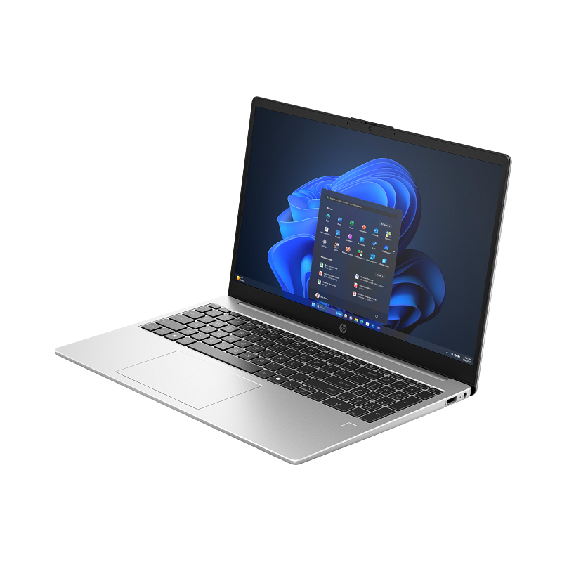 PORTÁTIL HP 15.6" NOTEBOOK 250R U7-150U INTEL GRAPHICS 8GB 512GB SSD FHD W11P PRATA