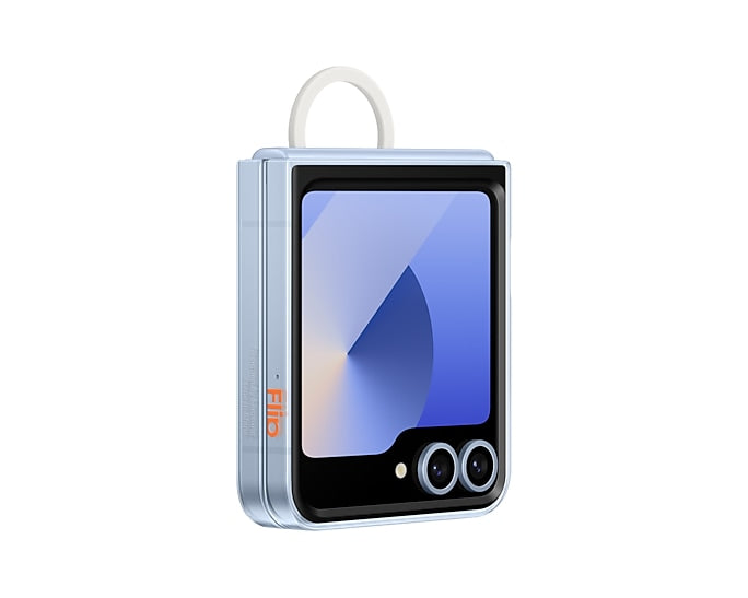 Capa Galaxy Z Flip 6 Transparente c/ Anel