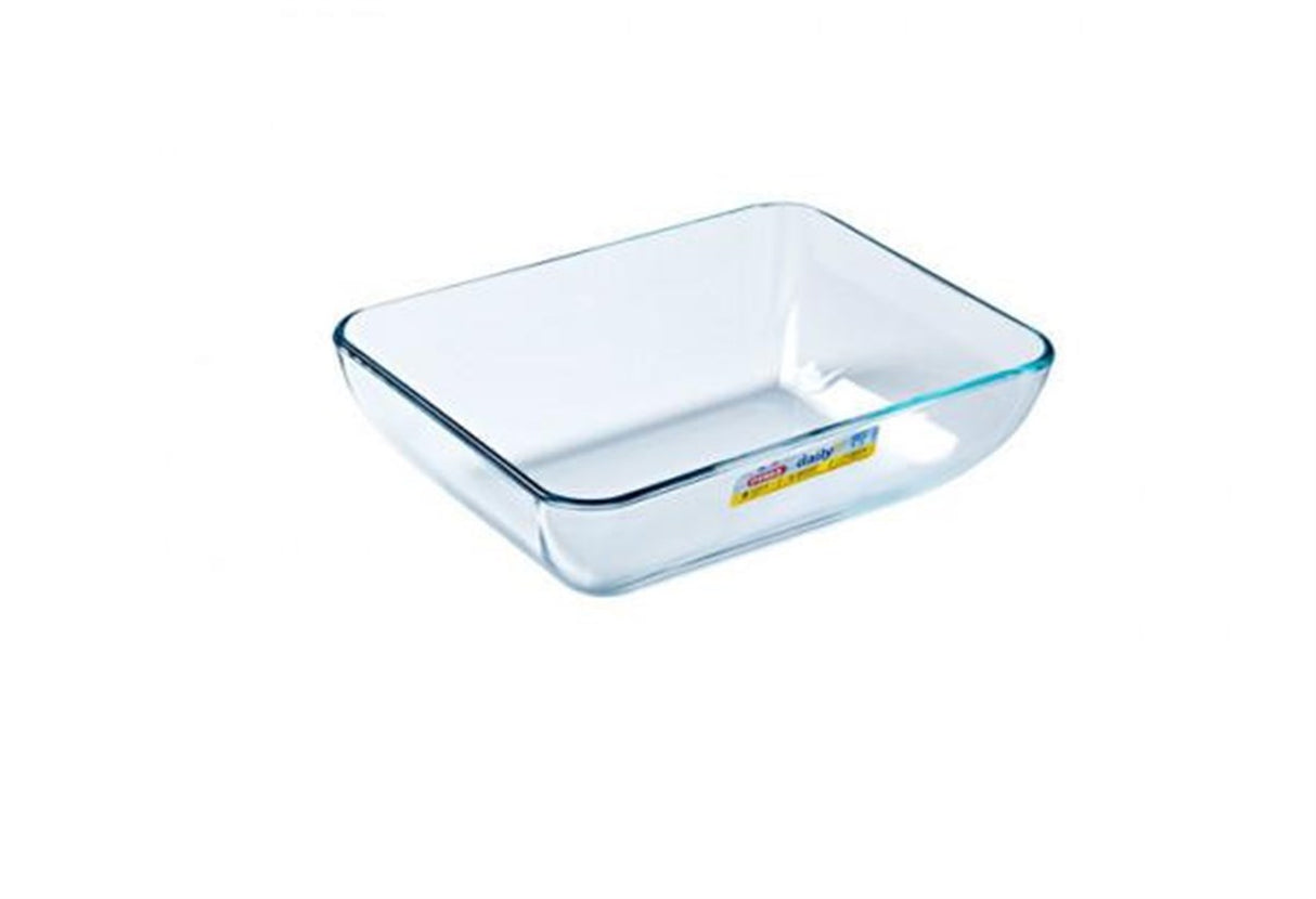 PYREX TRAVESSA DE VIDRO - ASSADEIRA DAILY COM TAMPA 2L 25CM - 343P000/3046