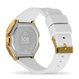 Relógio de pulso ICE Watch digit retro - Metal gold mirror - White  - Small