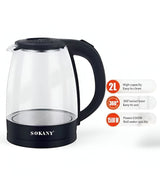 Chaleira Elétrica Sokany de 2 L - SK-SH-1097