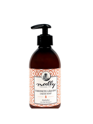 NALLY SABONETE LIQ. 300ML LEITE&MEL
