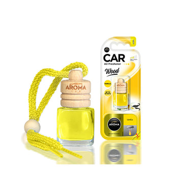 Ambientador de Carro Aroma Car WOOD 6ml - Baunilha
