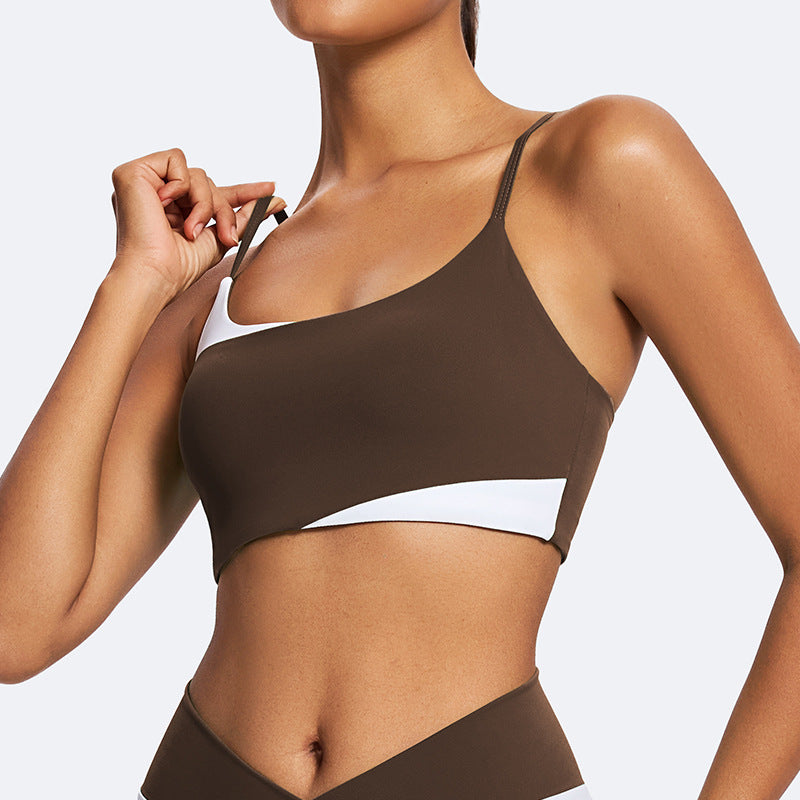 CONJUNTO FITNESS FEMININO VECTOR CASTANHO S
