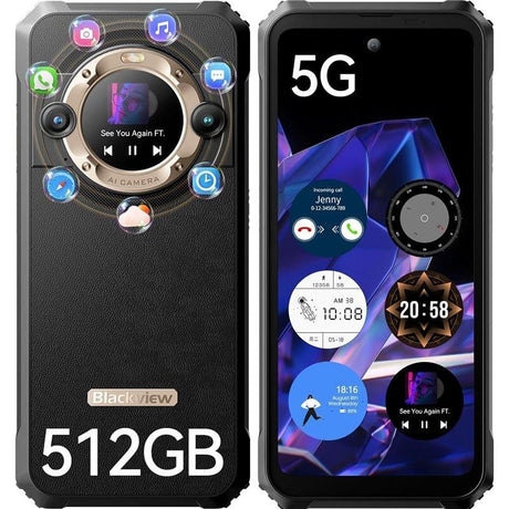 SMARTPHONE BLACKVIEW BL9000 12GB+512GB PRETO