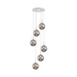 Luminária de Teto Braytron BRY-S003R-6H 6xG9 SMK PENDANT LIGHT