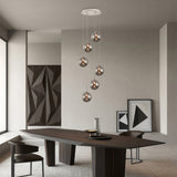 Luminária de Teto Braytron BRY-S003R-6H 6xG9 SMK PENDANT LIGHT