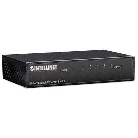 SWITCH 5 INTELLINET GIGABIT DESKTOP METAL