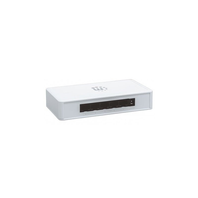 SWITCH 5 MANHAT GIGA IEEE 802.3az PLASTICO