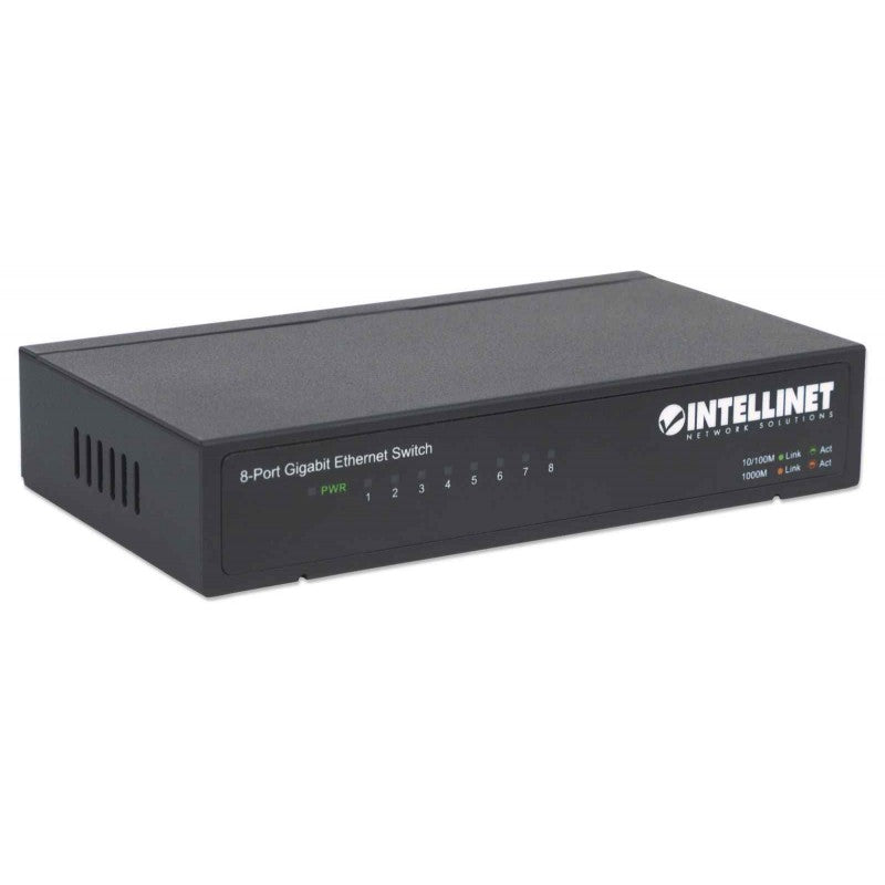 SWITCH 8 INTELLINET (RJ45) GIGABIT DESKTOP