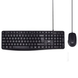 TECLADO+MOUSE EWENT SILENT C/FIO