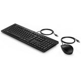 TECLADO+MOUSE HP USB 225 PRETO