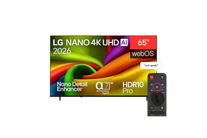 SMART TV LG NANO 4K AI 65NU840B6LA